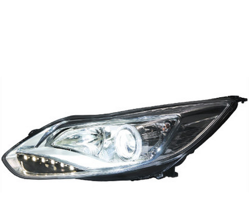 福特福克斯|?？怂箌?？怂勾鬅魘福克斯改裝大燈