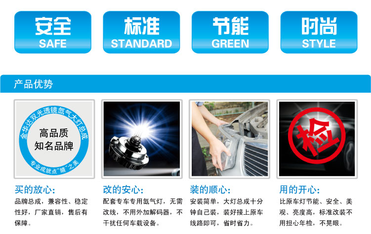 別克GL8氙氣大燈總成18