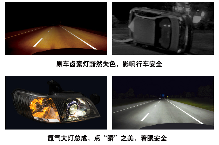 大眾帕薩特B5雙光透鏡大燈總成03