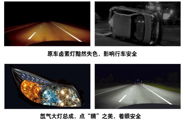 別克君威Q5透鏡氙氣大燈總成02