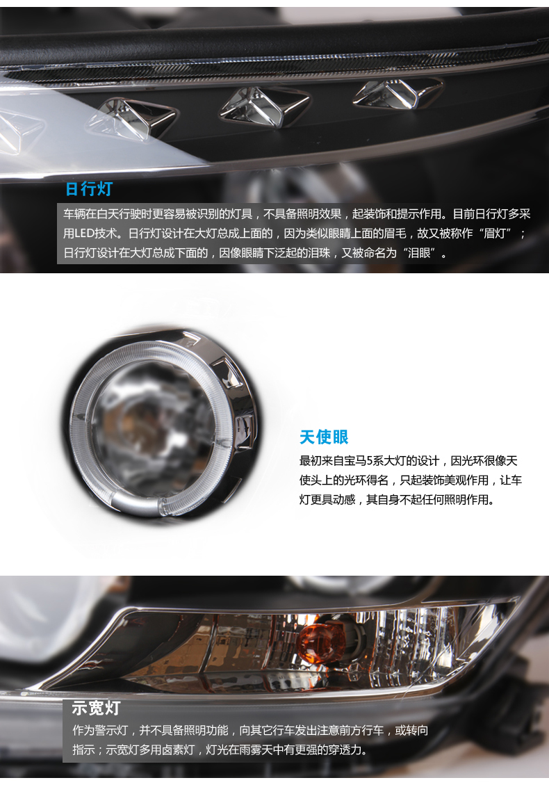 豐田RAV4雙光透鏡大燈總成04