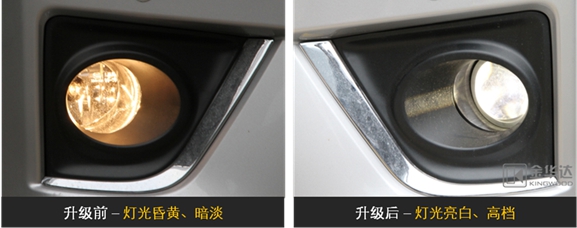 卡羅拉LED近寬燈改裝7