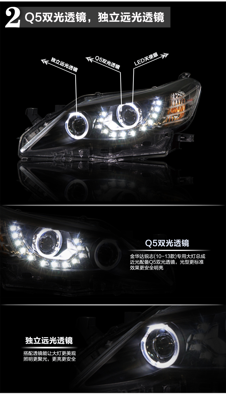 豐田銳志氙氣大燈總成 03