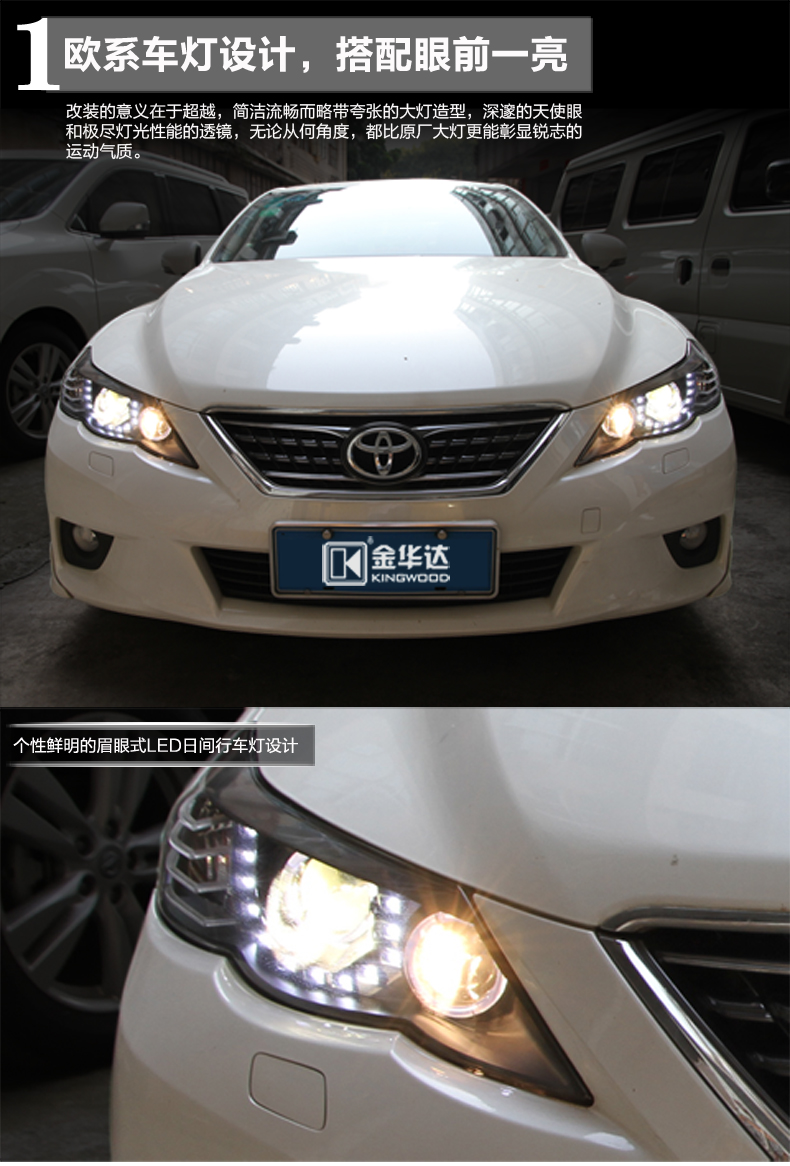 豐田銳志氙氣大燈總成 02