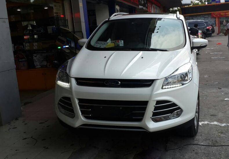 福特翼虎氙氣雙光透鏡升高配大燈總成07