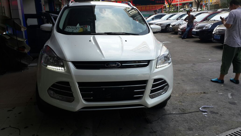 福特翼虎氙氣雙光透鏡升高配大燈總成03