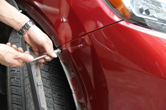 奇駿LED近寬燈改裝4