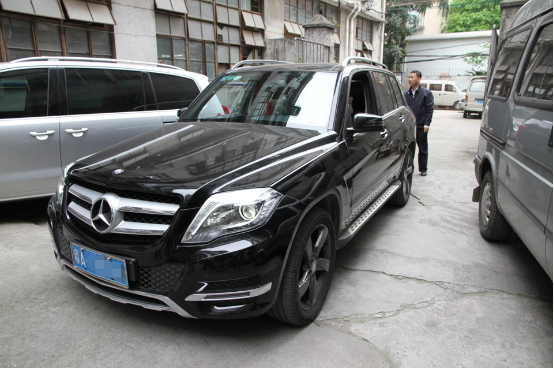 GLK專車專用一體化氙氣燈改裝17