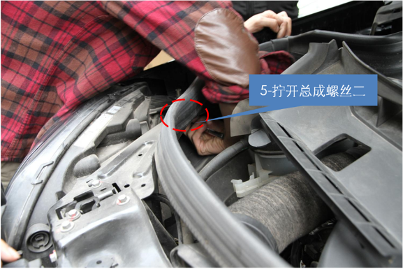 GLK專車專用一體化氙氣燈改裝7