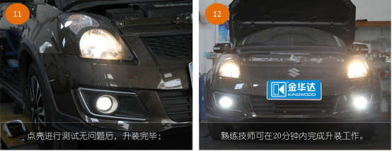 雨燕LED近寬燈改裝7