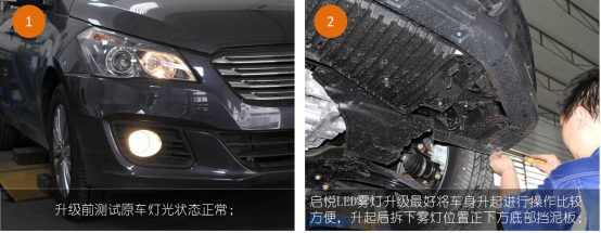 啟悅LED近寬燈改裝2