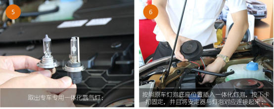 GS4專車專用一體化氙氣燈改裝4