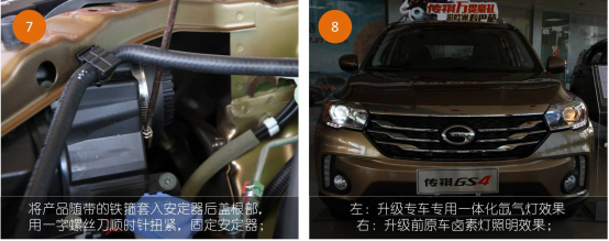 GS4專車專用一體化氙氣燈改裝5