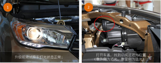 GS4專車專用一體化氙氣燈改裝2