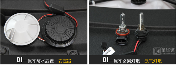 ES200專車專用一體化氙氣燈改裝3